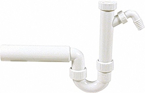 Kunststoffsifon 11-2'' mit Schlauchverschraubung DN 50 ohne Rosette von Markenprodukt