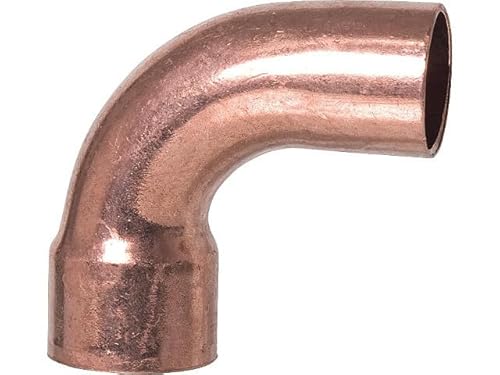Kupfer Lötfitting Bogen 90° 15 mm i/a von Markenprodukt