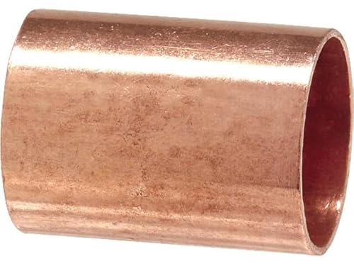 Kupfer Lötfitting Schiebe-Muffe ohne Anschlag S 22 mm von Markenprodukt