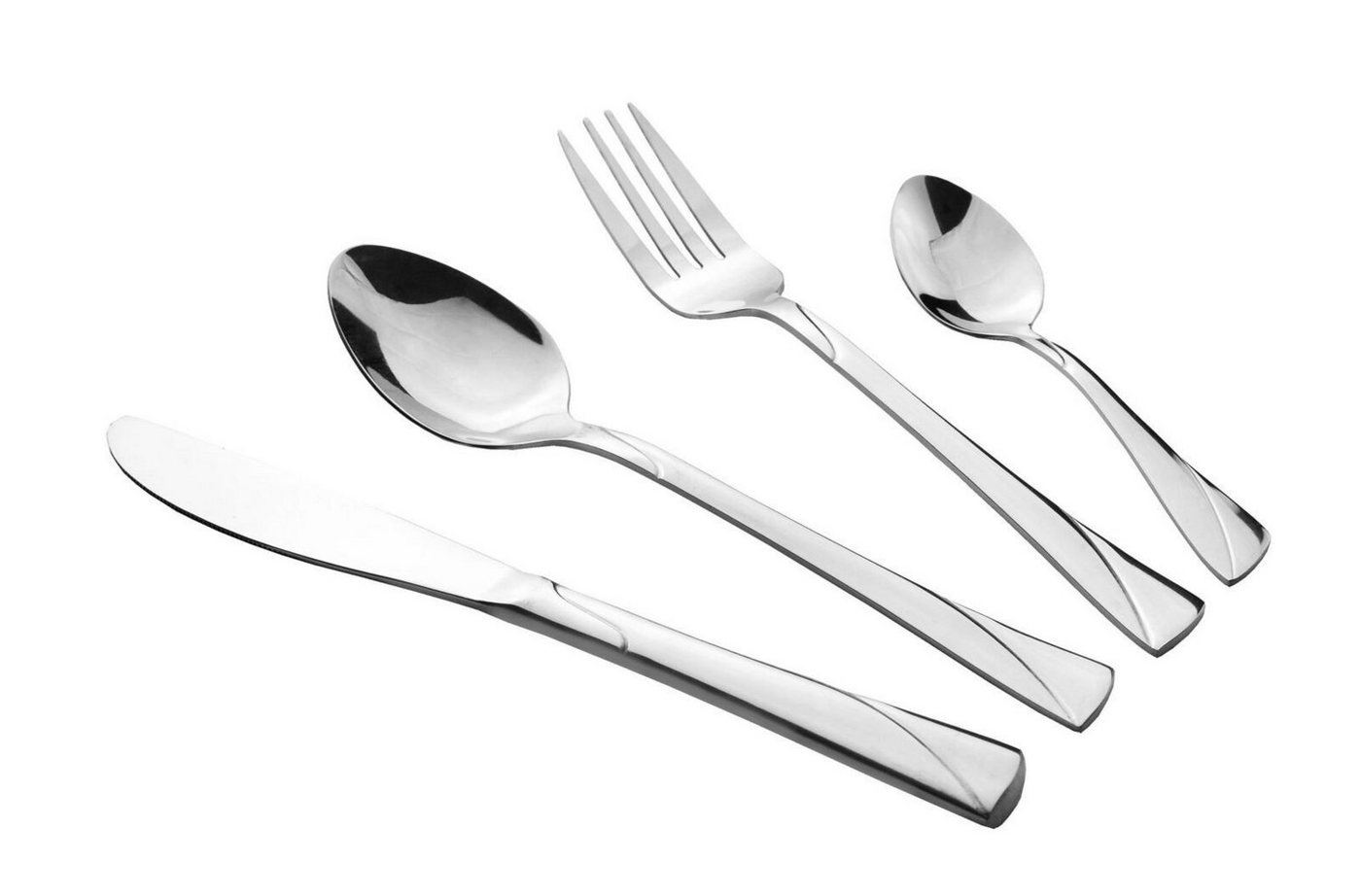 Markenwarenshop-Style Besteck-Set Besteckset Essbesteck Menü Tafel Besteck 6 Personen Brunbeste 30-tlg von Markenwarenshop-Style