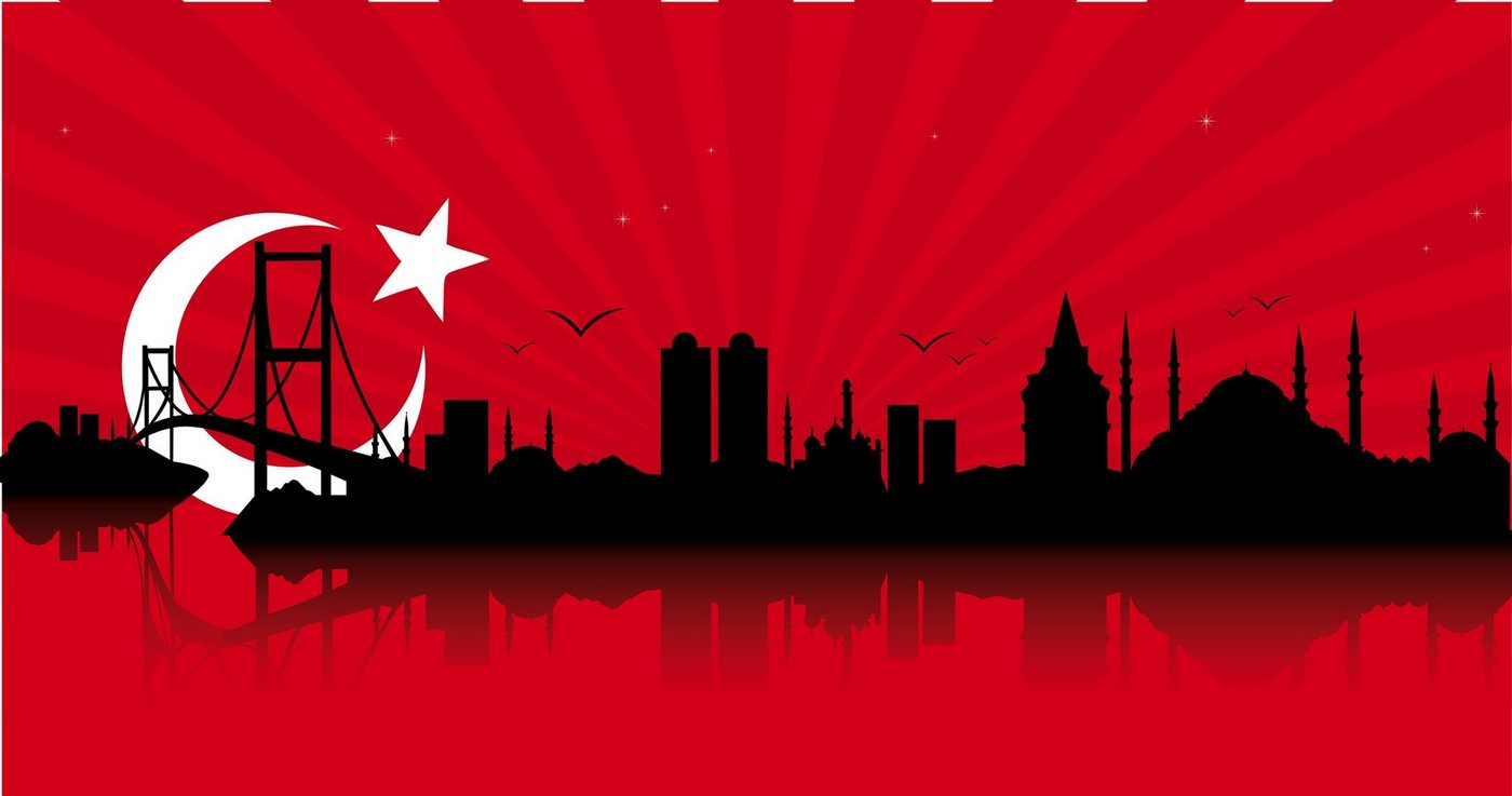 Markenwarenshop-Style Glasbild Glasbild - Istanbul 95x33cm Glasbilder Wandbild Bild Dekobild Markenwarenshop-Style Glasbild Glasbild - Istanbul 95x33cm Glasbilder Wandbild Bild Dekobild von Markenwarenshop-Style