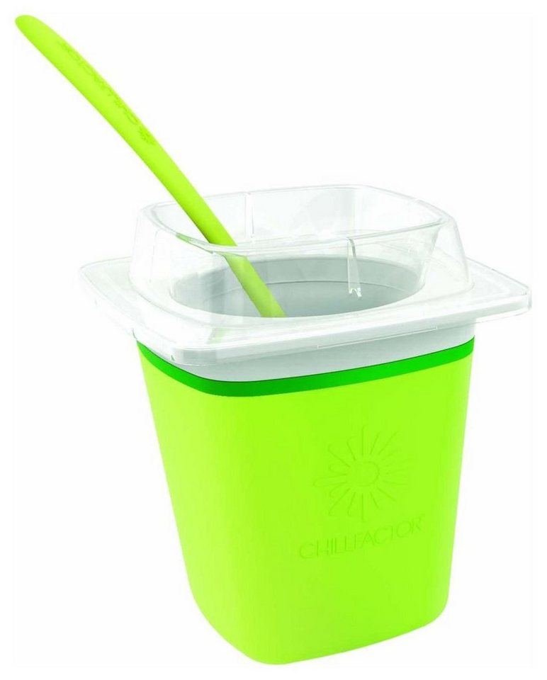 Markenwarenshop-Style Aufbewahrungsbecher Chill Factor - Frozen Joghurt Maker Grün 400ml Eis Joghurt von Markenwarenshop-Style