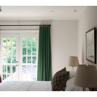 84 "Länge Leinen Caddy Grün Vorhang Panel - 100% Flachs Stoff Massiv Designer Vorhänge Made To Order in Den Usa von MarketLinen