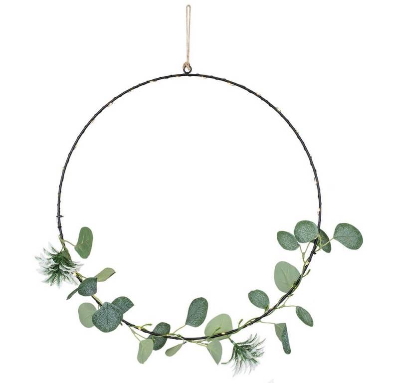 Markslöjd Sweden LED Fensterbild Eukalyptus Ring, 30 warmweiße LEDs von Markslöjd Sweden