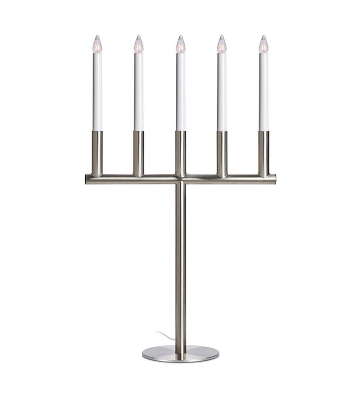 Manhattan candlestick (Silber) von Markslöjd