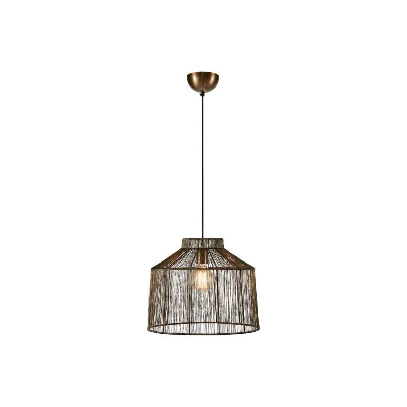 Markslöjd Hängeleuchte Capanna Metallschirm Messing Antik Deckenlampe Lampe Spot B-Ware von Markslöjd