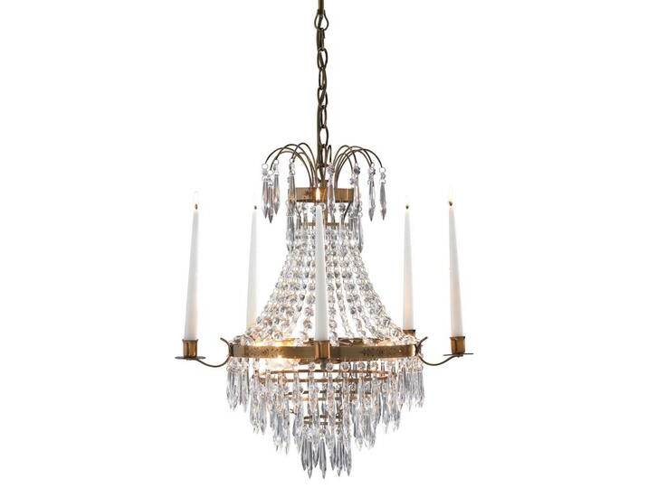 Markslöjd KRONLEUCHTER KRAGEHOLM, Transparent, rund,rund, 50x52x50 cm, höhenverstellbar, Lampen & Leuchten, Innenbeleuchtung, Hängelampen, von Markslöjd