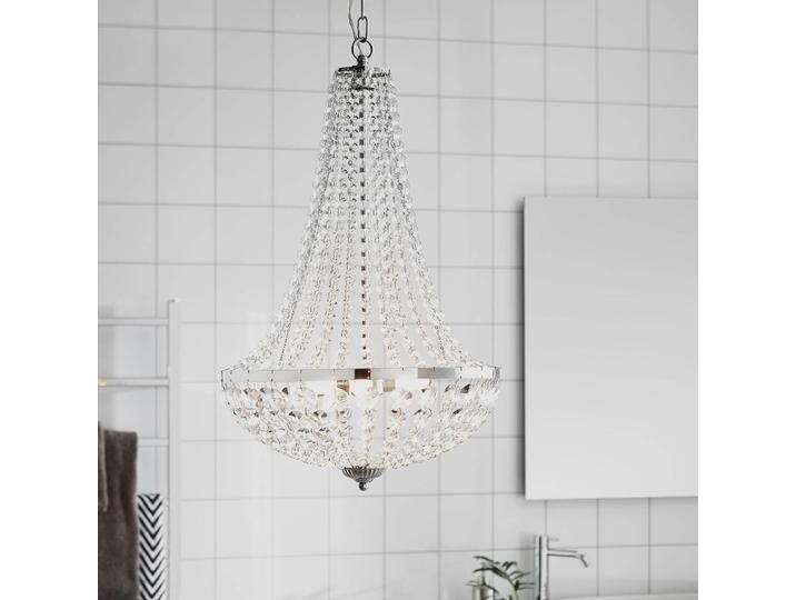 Markslöjd Kronleuchter Gränsö für das Badezimmer, Ø 40 cm - Transparent - Kristall von Markslöjd