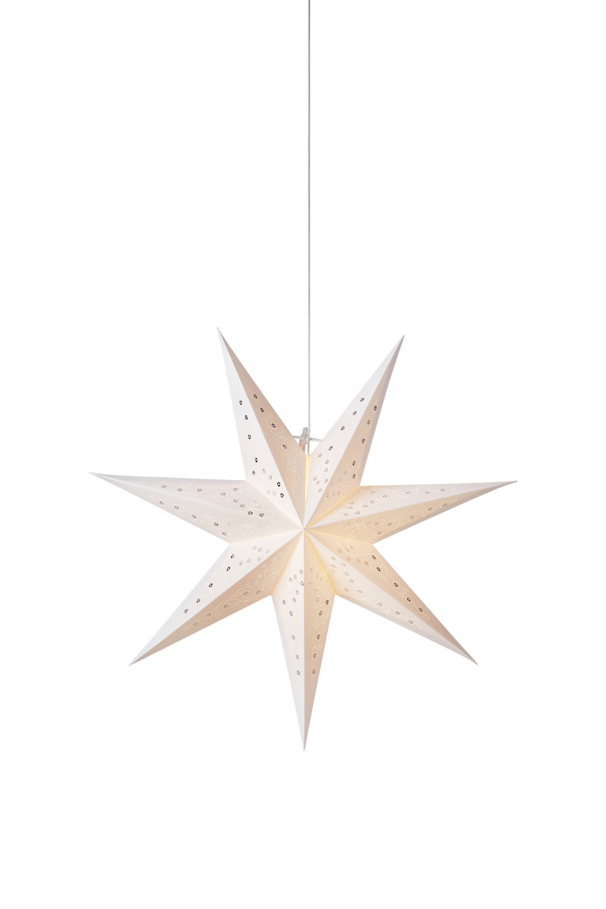 Markslöjd LED Hängestern Gisel Papier Ø 45 cm weiß von Markslöjd