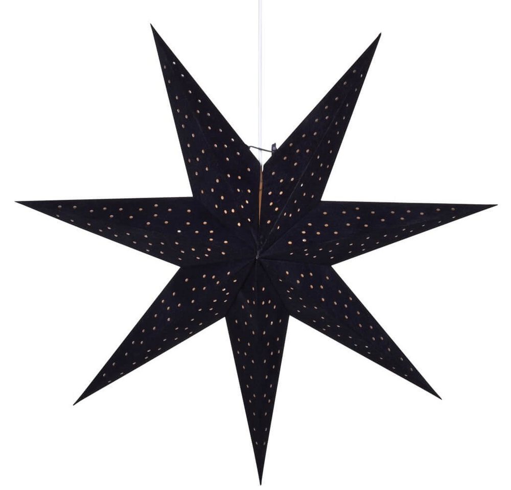 Markslöjd LED Stern Weihnachtsstern Clara schwarz Samt Durchmesser 750 mm Markslöjd LED Stern Weihnachtsstern Clara schwarz Samt Durchmesser 750 mm von Markslöjd