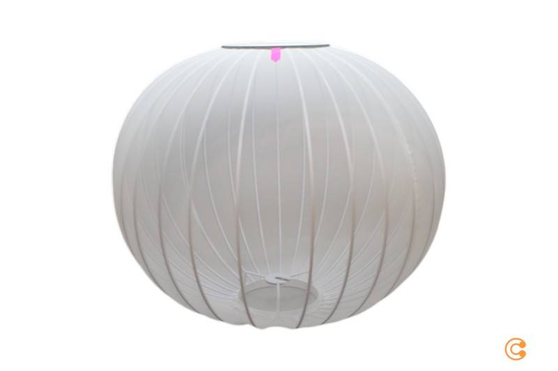Markslöjd Pendellampe Florence Weiß ø 50 Cm Nylon Pendelleuchte Siehe Text/Foto B-Ware von Markslöjd