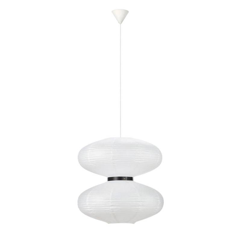 Markslöjd Pendelleuchte Dual Mit Papierschirm Weiß Pendellampe Lampe Leuchte 718 B-Ware von Markslöjd
