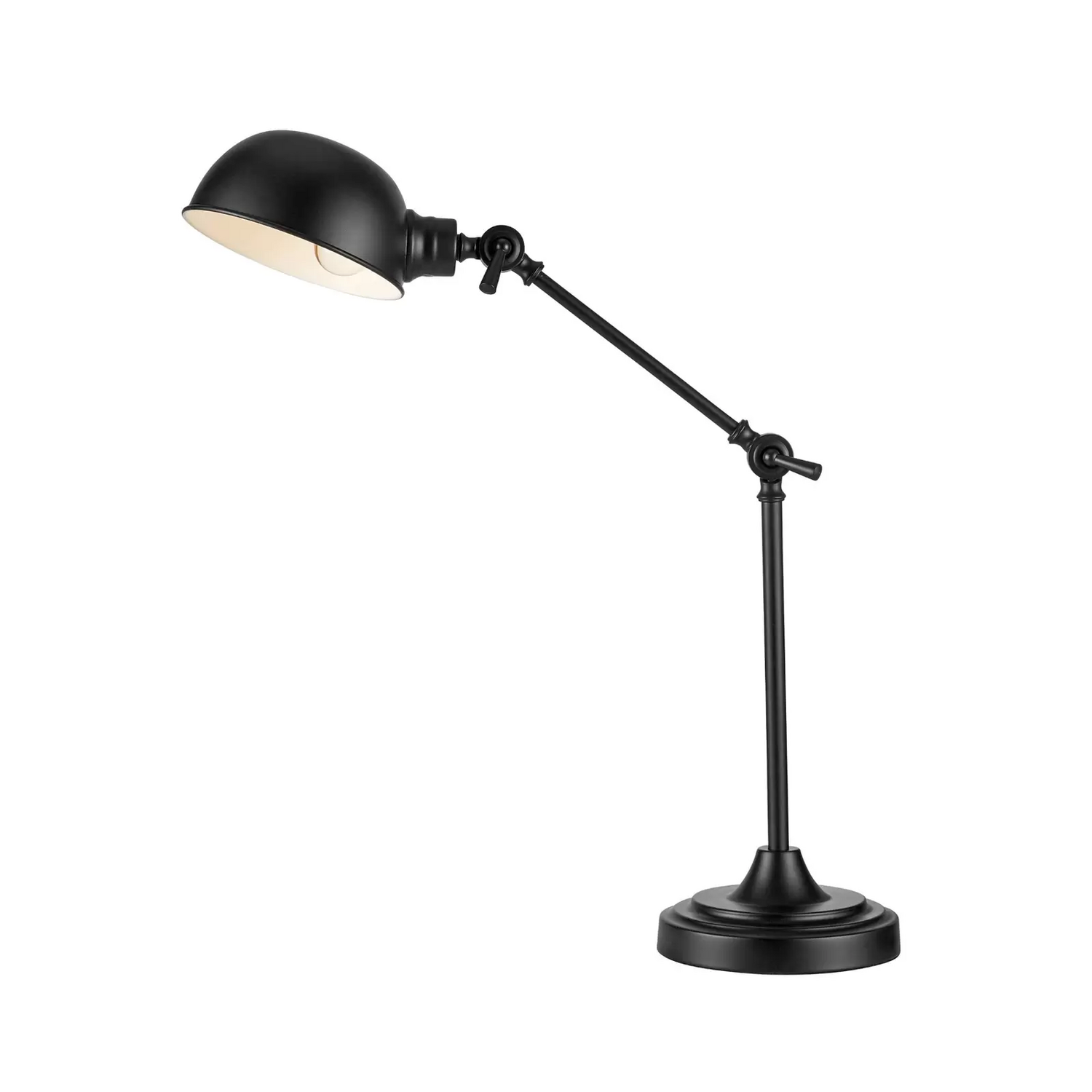 Markslöjd Tischleuchte Portland 2 Fach Verstellbar Schwarz Leselampe Lampe Spot B-Ware von Markslöjd