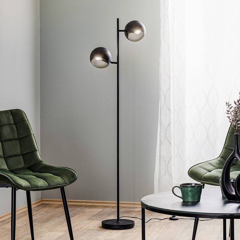 Stehleuchte Edgar, zweiflammig, schwarz Stehleuchte Edgar, zweiflammig, schwarz von Markslöjd