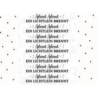 Rub-On Sticker Randlos „Advent Advent Ein Lichtlein Brennt Klötzchen" Glänzend Und Leicht Erhaben A6 Rub-On Sticker Randlos „Advent Advent Ein Lichtlein Brennt Klötzchen" Glänzend Und Leicht Erhaben A6 von Markuskreativ