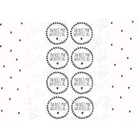 Rub-On Sticker Randlos „Du Bist Mir Wicht(ElIg" Glänzend Und Leicht Erhaben A6 Rub-On Sticker Randlos „Du Bist Mir Wicht(ElIg" Glänzend Und Leicht Erhaben A6 von Markuskreativ