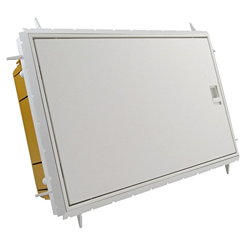 MARLANVIL Verteilerkasten Feuchtraumverteiler IP65 12 Module Sicherungskasten Unterputz 990.12 M-L 0012 von MARLANVIL