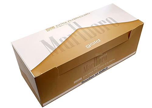 250 Marlboro Extra Filterhulsen Gold 250 Marlboro Extra Filterhulsen Gold von Marlboro