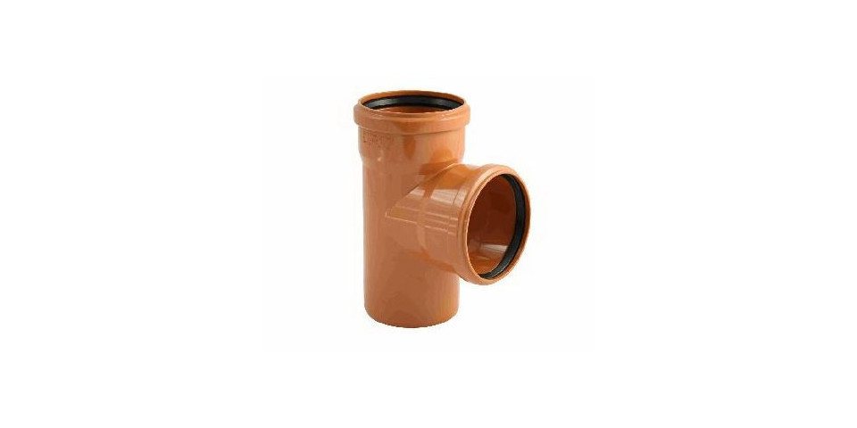 Marley Deutschland GmbH Ablaufrohr Marley KG-Abzweig DN 110/110 87,5° von Marley Deutschland GmbH