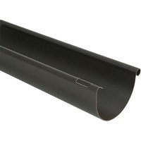 MARLEY Dachrinne, Nennweite: 125 mm, Kunststoff (PVC) - braun von Marley