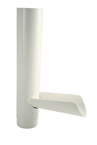 MARLEY Fallrohrklappe DN 75, weiß von Marley