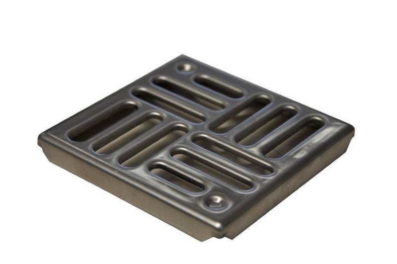 Marley Abläufe Edelstahlrost 100 x 100 mm für Abläufe von Marley