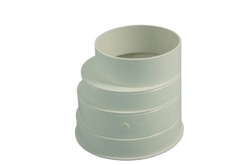 Marley Deutschland GmbH Bogenverbinder Marley Reduktion Rundrohr 125/100 mm, weiß von Marley Deutschland GmbH