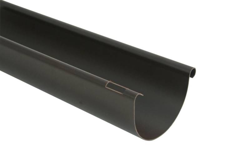 Marley Dachrinne NW 75 mm, 3 m, halbrund, braun von Marley