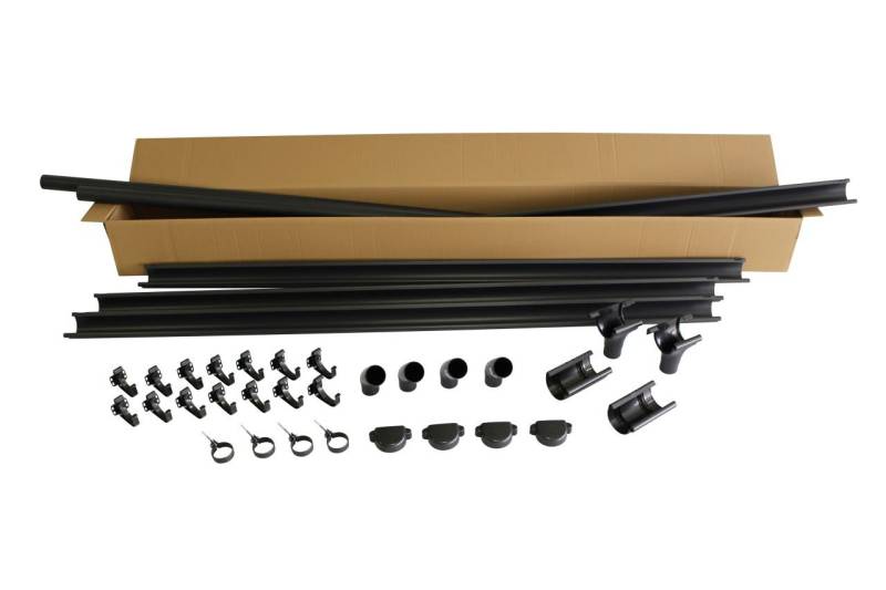 Marley Dachrinnen-Komplettset RG 75 für Block- und Gartenhäuser bis 4 m anthrazit-met. von Marley