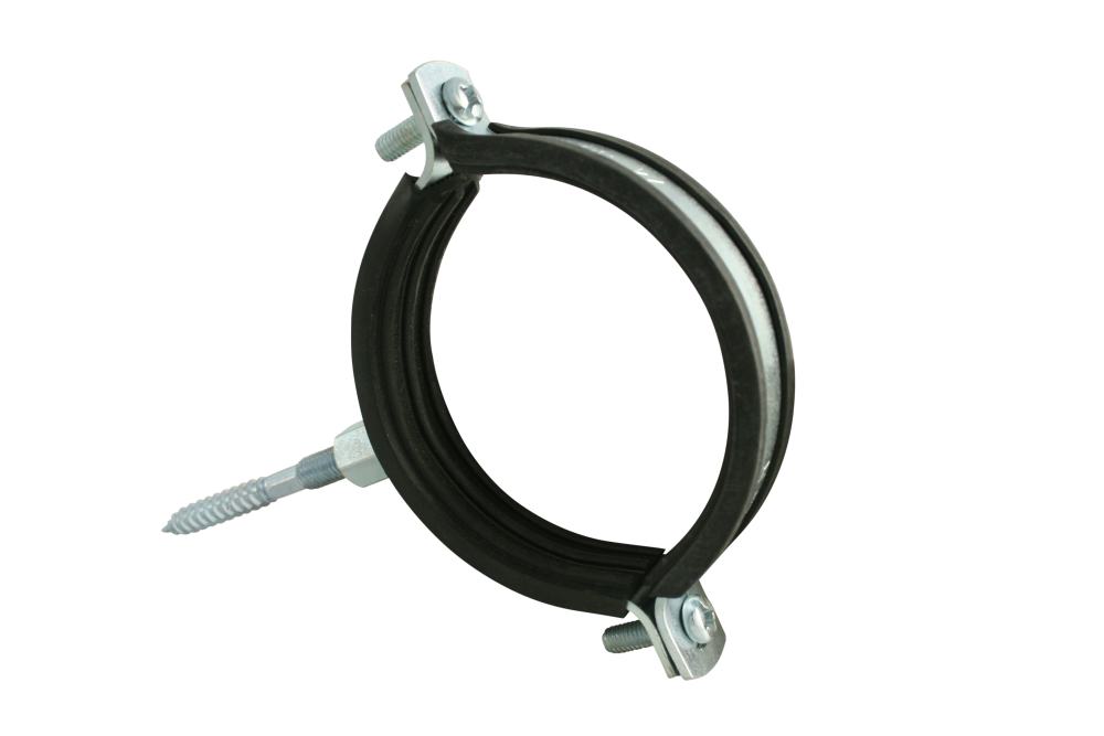 Marley HT-Rohrschelle DN 40 mit Gewindestift, 8x80 mm, schallgedämmt Marley HT-Rohrschelle DN 40 mit Gewindestift, 8x80 mm, schallgedämmt von Marley