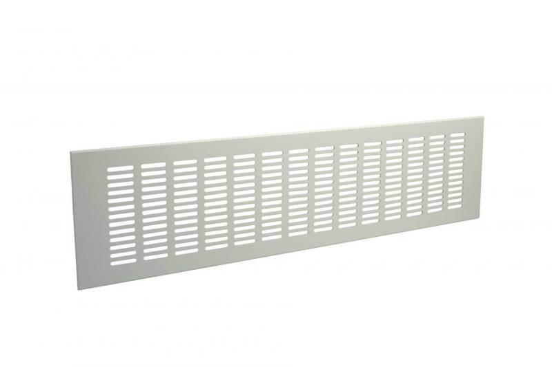 Marley Lüftung Gittersstegbleche 400 x 100 mm, mit Schlitzlochung, alu von Marley