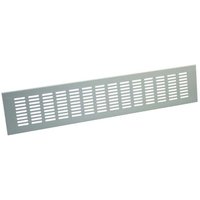 Lüftungsblech 400 x 80 mm, Aluminium Lüftungsgitter - Marley von Marley