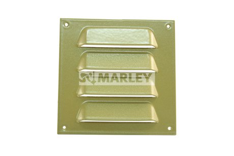 Marley Lüftungsblech 70x70 mm weiss beschichtet (goldfarbig) von Marley