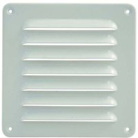 Marley Lüftungsgitter 155 x 155 mm, Aluminium, weiß Lüftungsgitter von Marley
