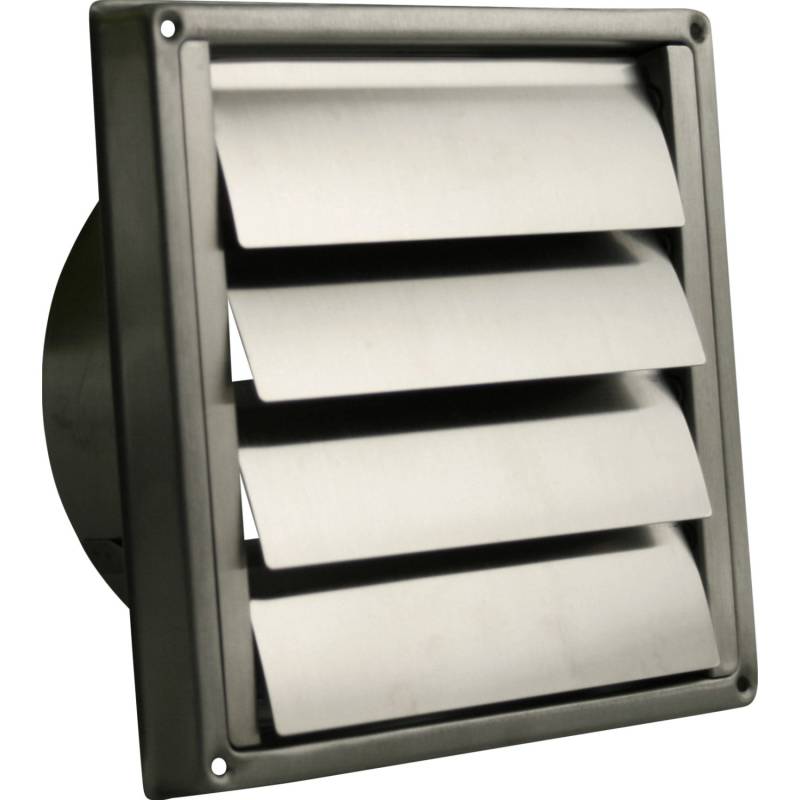 Marley Selbsttätige Verschlussklappe Edelstahl 155 x 155 mm System 100 von Marley