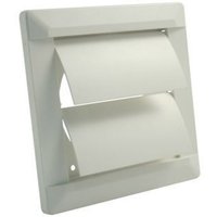 Marley - Verschlussklappe außen ø 125 mm, weiß Lüftungsgitter von Marley