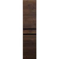 MARLIN Hochschrank "3510clarus", 40 cm breit, Soft-Close-Funktion, vormontierter Badschrank, Badmöbel von Marlin