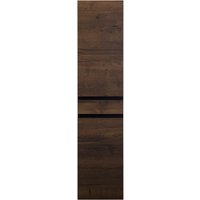 MARLIN Hochschrank "3510clarus", 40 cm breit, Soft-Close-Funktion, vormontierter Badschrank, Badmöbel von Marlin