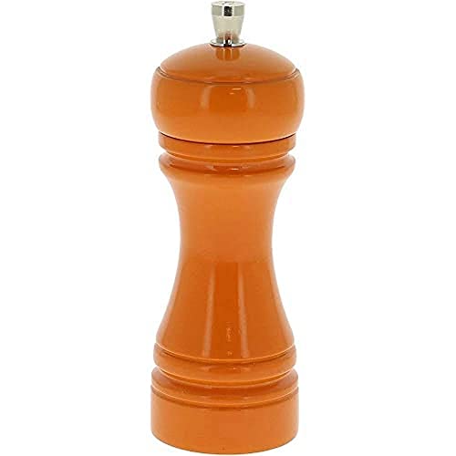 MARLUX pfeffermühlen, Holz, Orange glänzend, 4.8 x 4.8 x 14 cm von Marlux