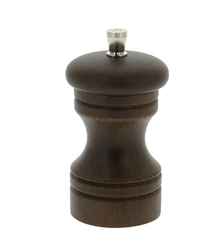 Marlux p240.100202 Pfeffermühle Dunkles Holz 5,5 x 5,5 x 10 cm von Marlux