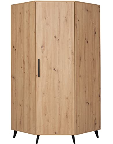 Marmex Kleiderschrank Holz Kommode Regal Sideboard Hochschrank 92x195 cm Arti 2 von Marmex Meble