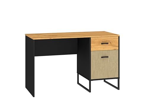 Marmex Colt 07 Schreibtisch 120 mit Schublade- Vollauszug der Schublade, Einer Schranktüre Soft-Close-Scharniere, Jugendschreibtisch, Arbeitszimmer, Büro, Loft von Marmex Meble