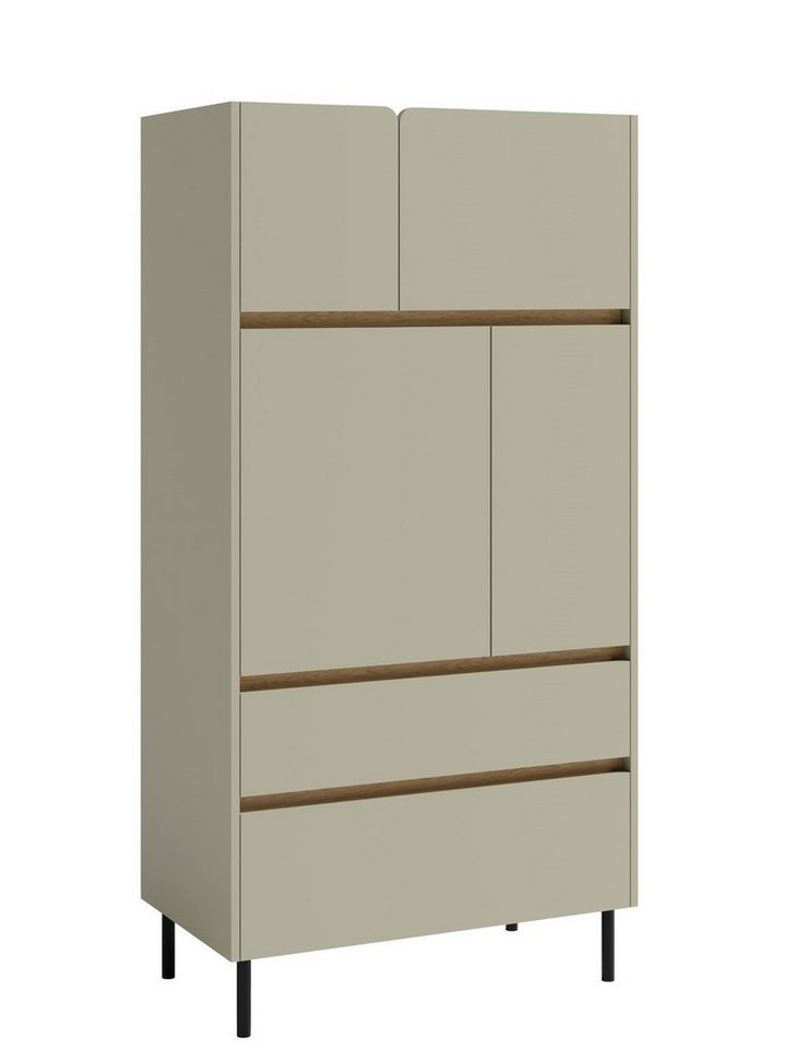 Marmex Möbel Hochkommode LUCA LC5 4 Türiger Schrank 2 Schubladen, Kommode, Sideboard Marmex Möbel Hochkommode LUCA LC5 4 Türiger Schrank 2 Schubladen, Kommode, Sideboard von Marmex Möbel