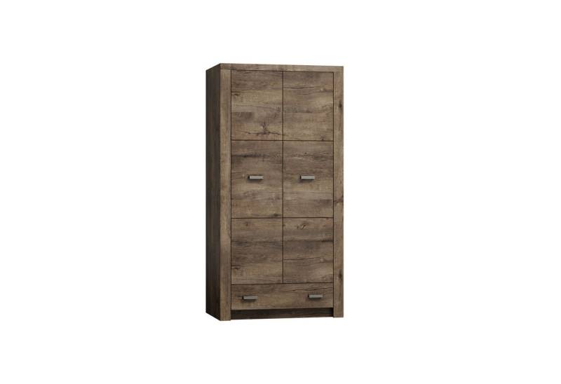 Marmex Möbel Kleiderschrank mit Kleiderstange und Schublade von Marmex Möbel