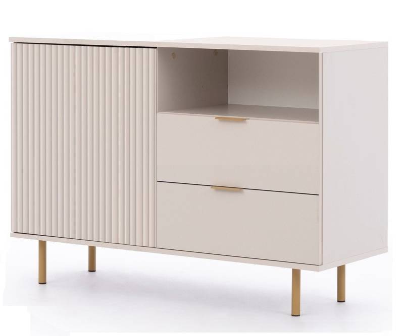 Marmex Möbel Kombikommode NUBIA 01 Moderne Kommode mit Schubladen Wohnzimmer von Marmex Möbel