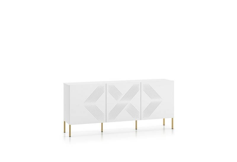 Marmex Möbel Kommode CLEARING 02 N dreitürige Kommode groß für Wohnzimmer Schlafzimmer Marmex Möbel Kommode CLEARING 02 N dreitürige Kommode groß für Wohnzimmer Schlafzimmer von Marmex Möbel