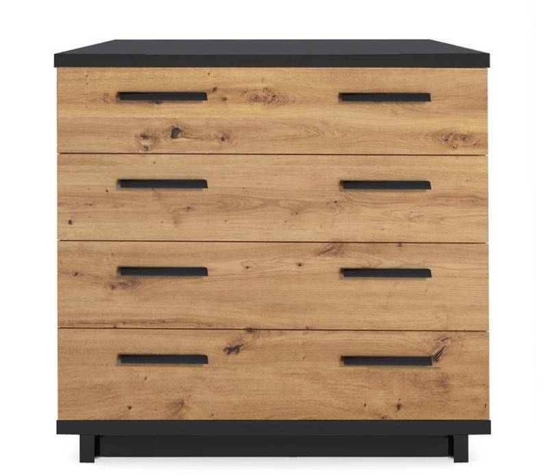 Marmex Möbel Kommode INES 02 Kombikommode Schubladenschrank 4 große Schubladen von Marmex Möbel