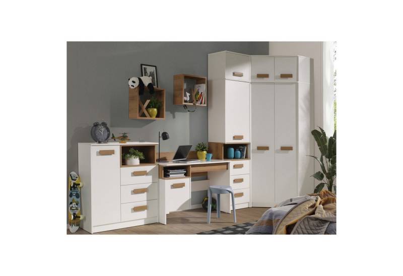 Marmex Möbel Jugendzimmer-Set Grant Set G10 Kinderzimmer Schüler, Soft-Close-Funktion von Marmex Möbel