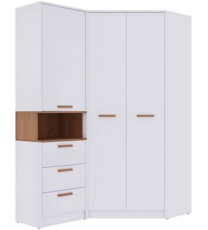 Marmex Möbel Schrank-Set GRANT SET 15N Mehrzweckschrank-Set Eckmöbelset, (2-St) von Marmex Möbel