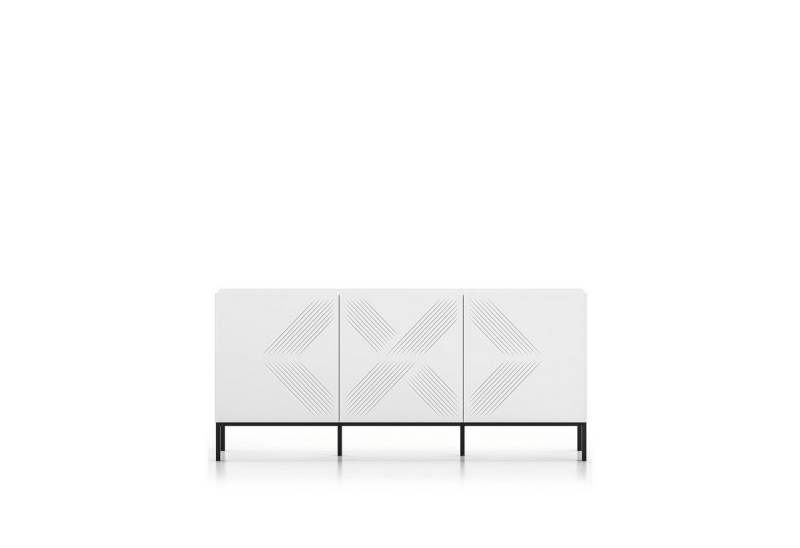 Marmex Möbel Sideboard CLEARING 02 dreitürige Kommode groß für Wohnzimmer Schlafzimmer von Marmex Möbel